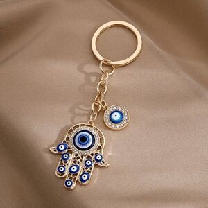 Hamsa Hand Keychain‎